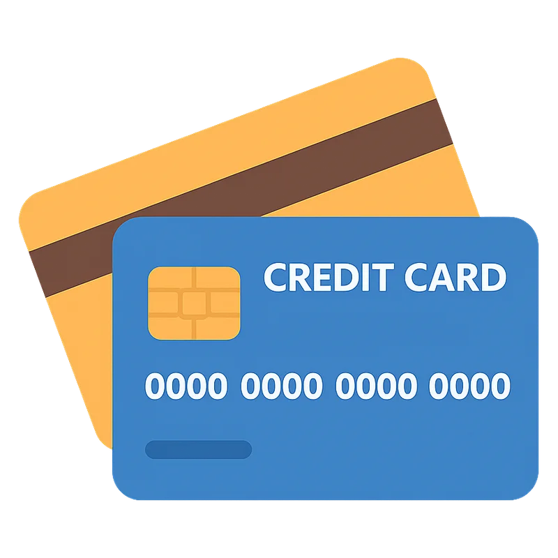 We accept Credit Card as payment.